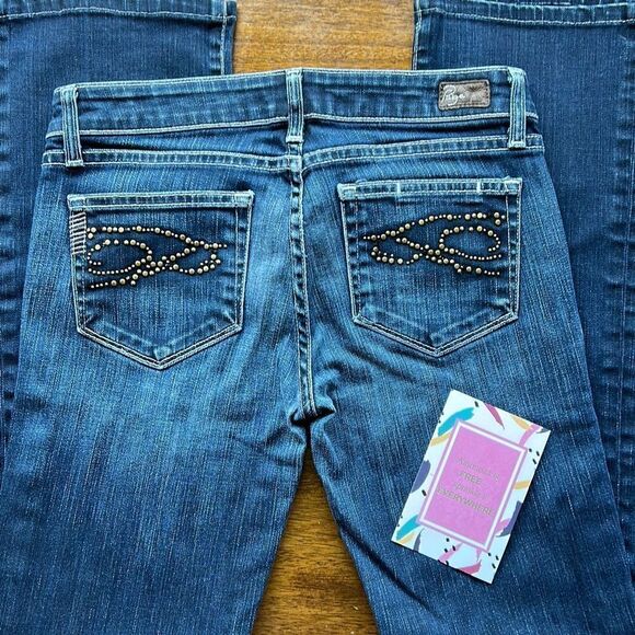 Paige Benedict CanyonC Classic Bootcut Denim Jeans 27 - Picture 1 of 8